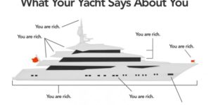 What your yacht says about you.