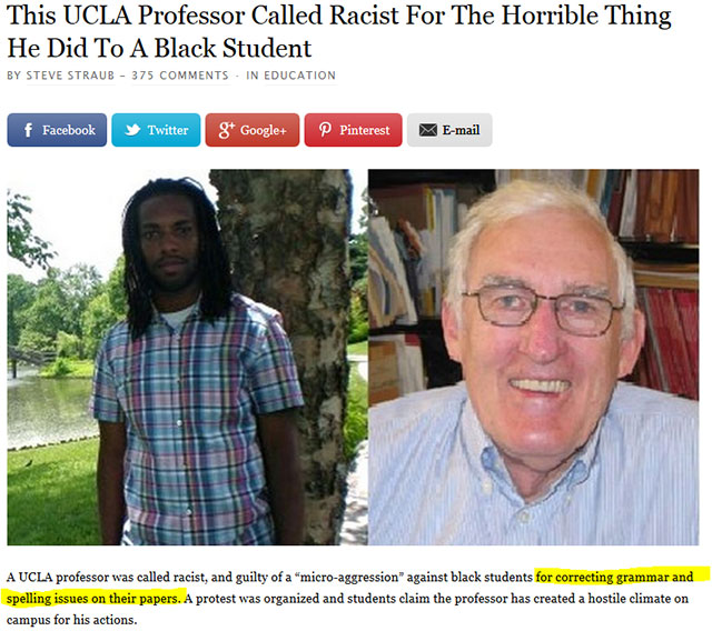 I'm worried that you don't know what racism is...