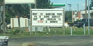 My local mechanic’s sign.