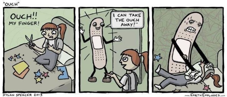 I can take the ouch away!
