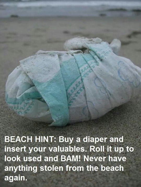 Beach tips.