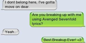 Best breakup ever.