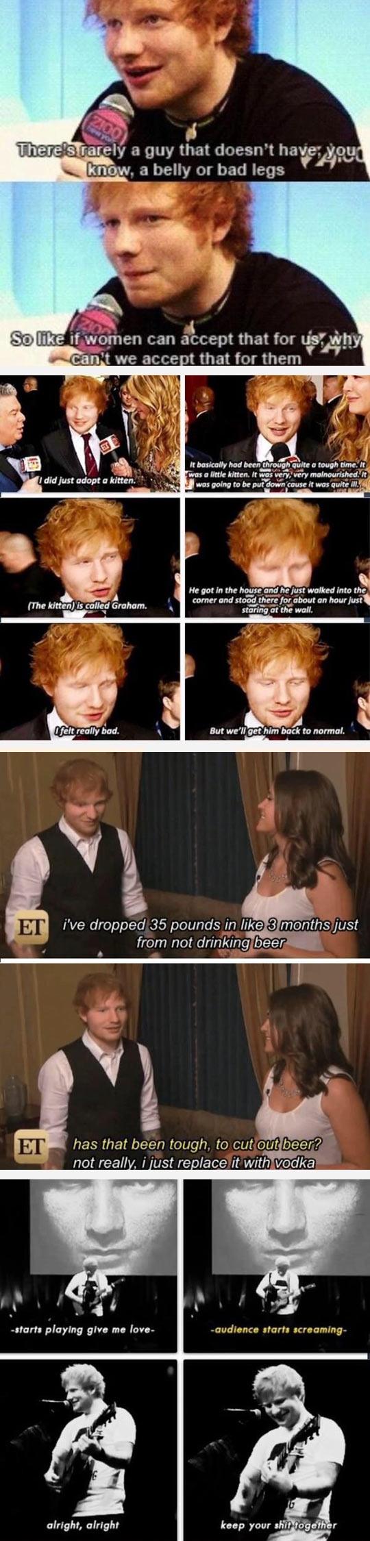 Ed Sheeran Doesn't Get Appreciated Enough