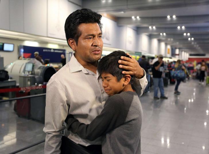 Dad deported after 16 years in the US.