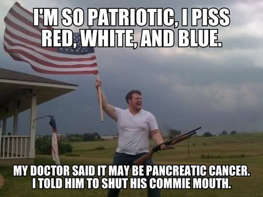 I'm so freaking patriotic...