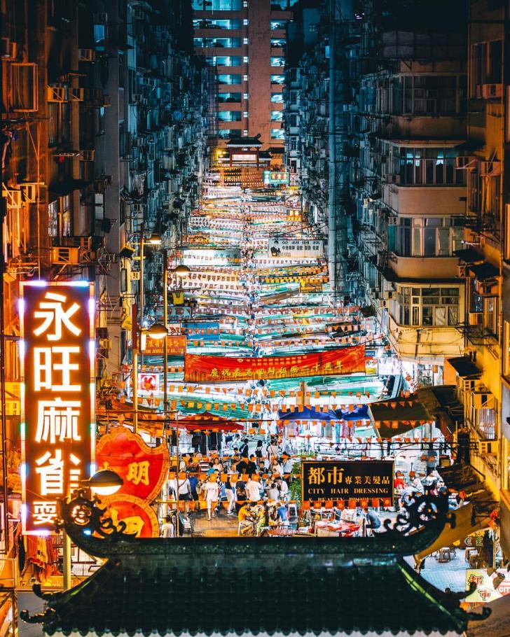 Street that never sleep, Hong Kong
