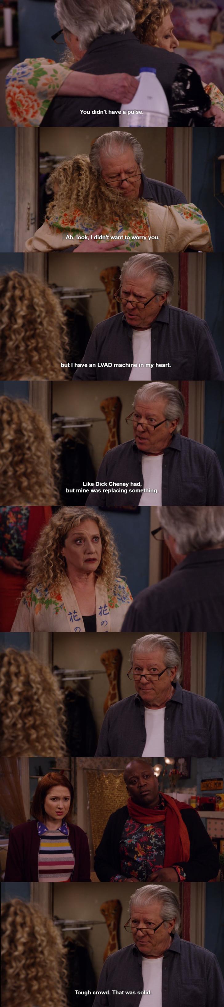 Unbreakable Kimmy Schmidt  dishes it out.