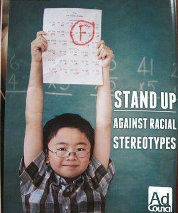 Stand up against racial stereotypes.