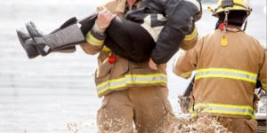 Ridiculously photogenic fireman.