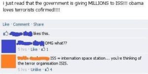 ISS vs ISIS