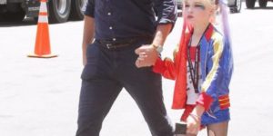 Liev Schreiber took his son to Comic Con dressed as Harley Quinn