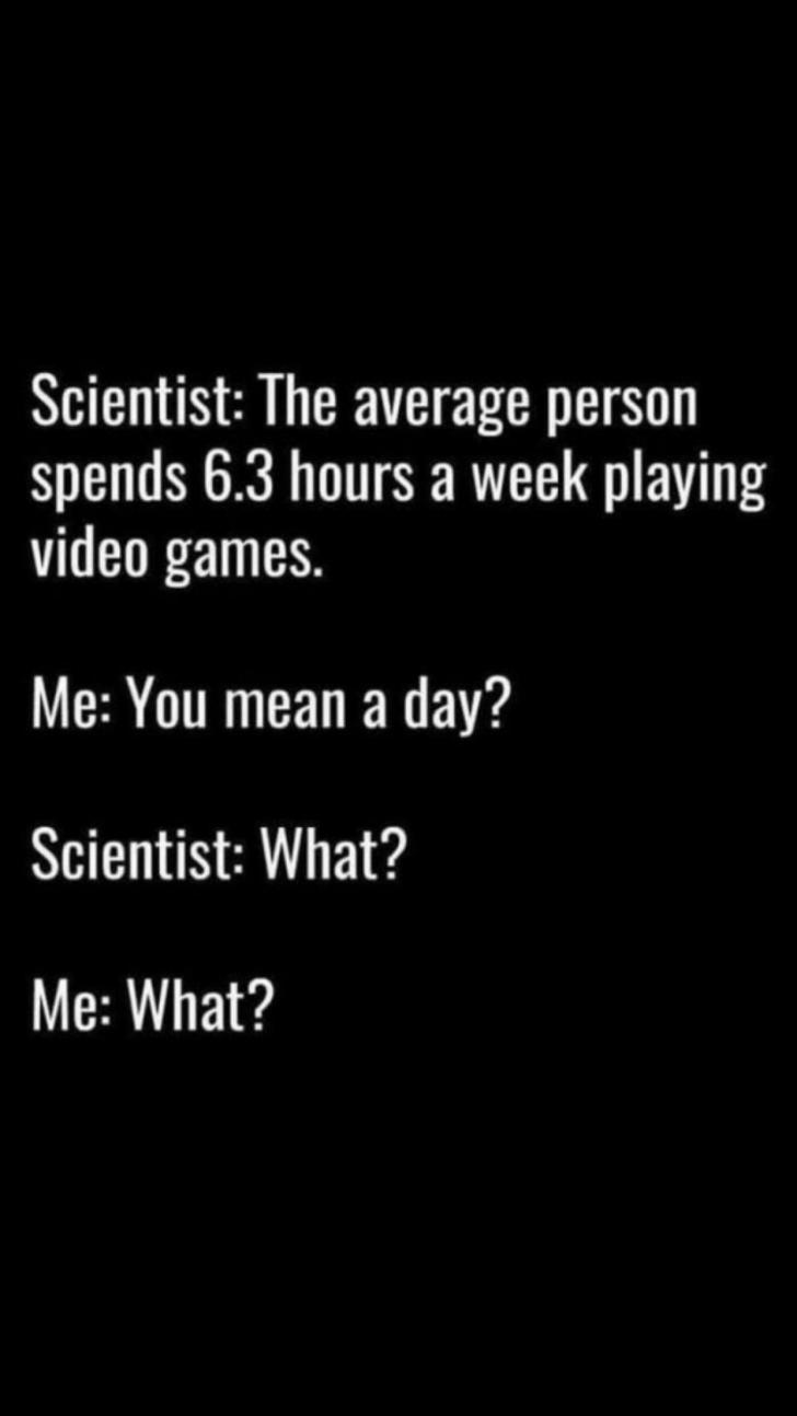 The average gamer...