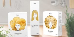 Beautifully packaged pasta