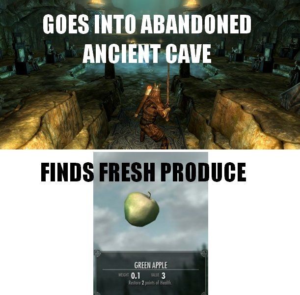 Skyrim logic...