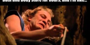 Put the lotion in the basket!