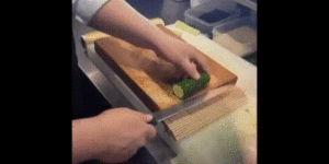Preparing+Cucumber+for+Sushi