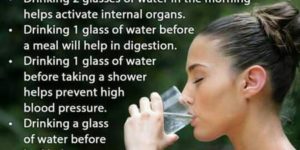 Seriously, drink more water.