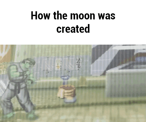 How the moon was created