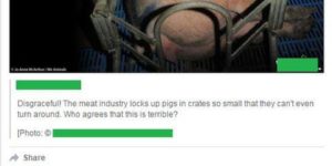 Idiot tries to pass off like she's farmer, gets called out by real farmer