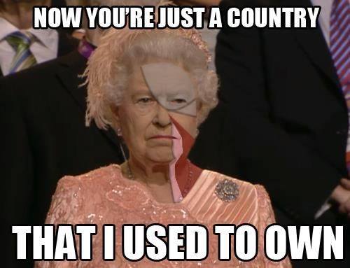Poor Queen...