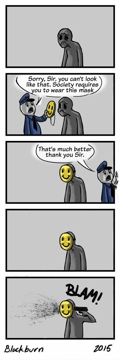 The happiness police