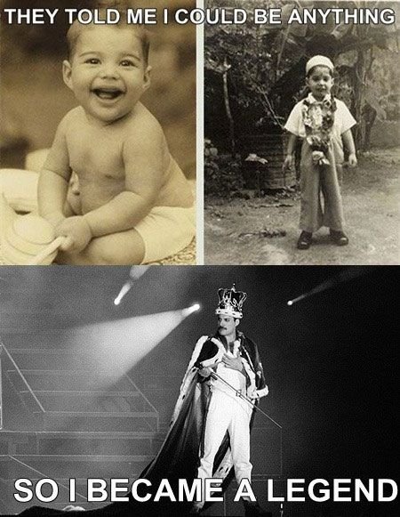 Just Freddie Mercury.