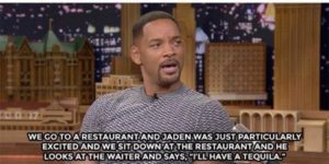 Will Smith gets tricked by his son