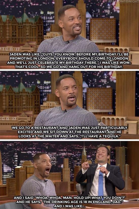 Will Smith gets tricked by his son