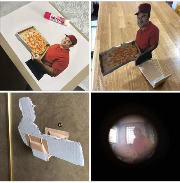 Just pizza pranks.