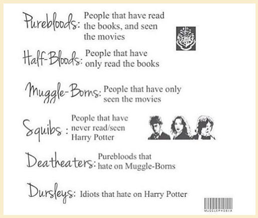 Pureblood through and through.