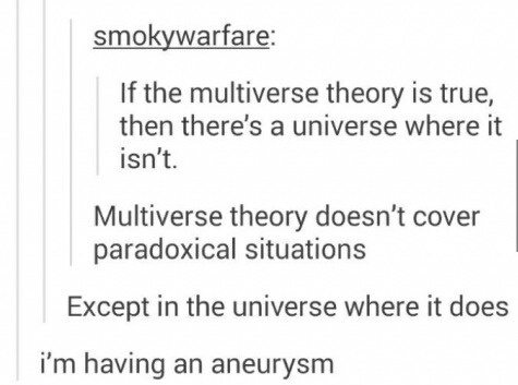Multiverse theory