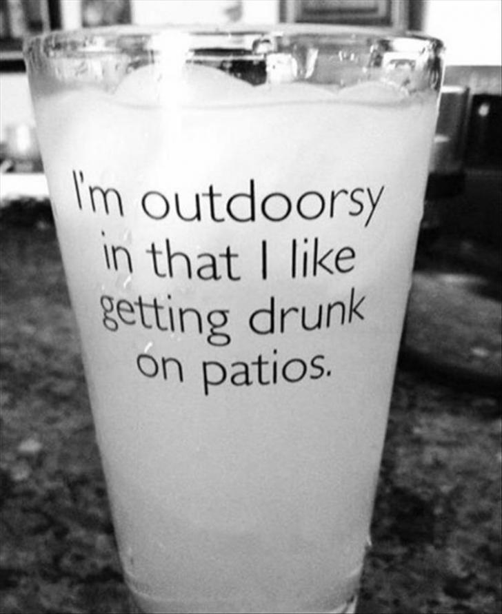I'm outdoorsy...ish.