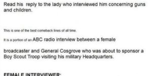 Meet Major General Peter Cosgrove