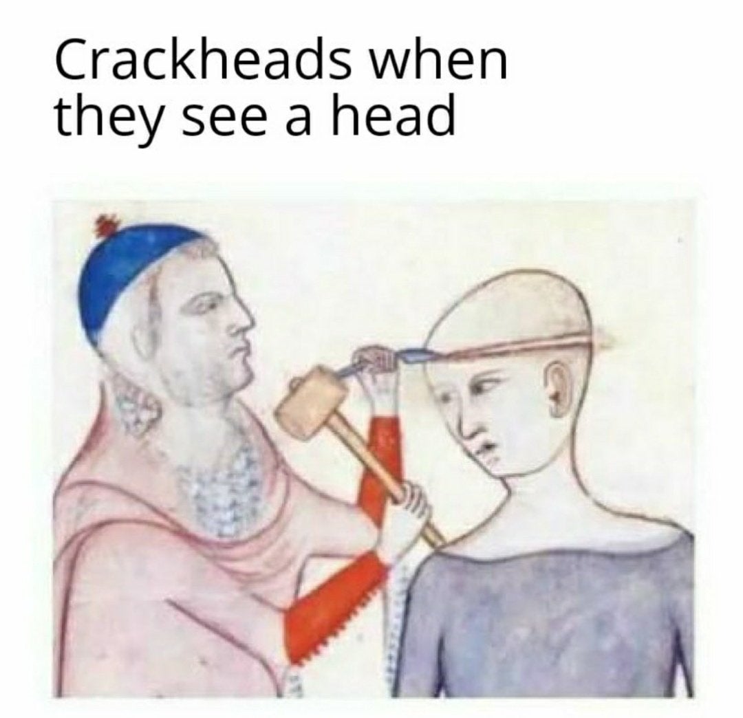 Got dam crackheads anyway.