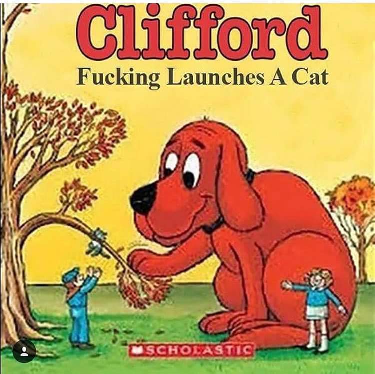 Clifford the Big Red Douchebag