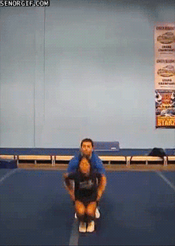 Extreme cheerleading.