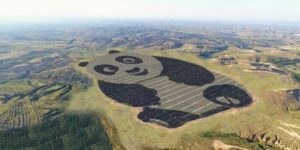 World’s Cutest Solar Farm in China