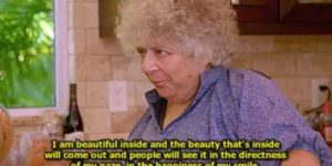 Miriam Margolyes doesn’t believe your garbage.