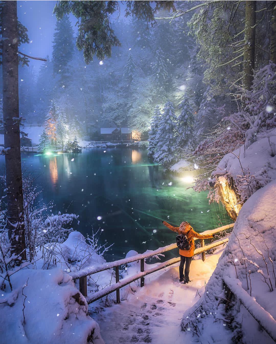 Swiss winter wonderland