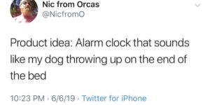 FOOL proof alarm clock