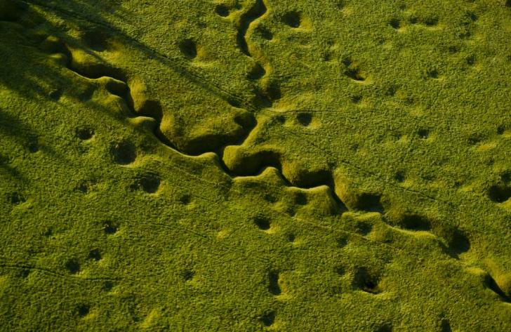 WWI trench 95 years later