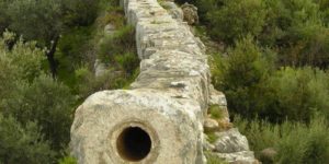 A Roman Aqueduct, Patara, Turkey