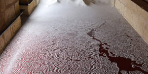 Salt Labyrinths by Japanese Artist Motoi Yamamoto