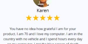 The rare, five star Karen would like to thank your manager.