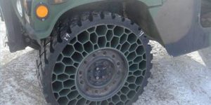 Zombie proof airless tires.