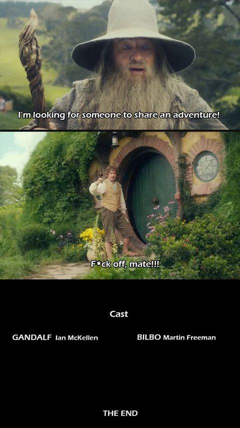 The hobbit: An unaccepted journey
