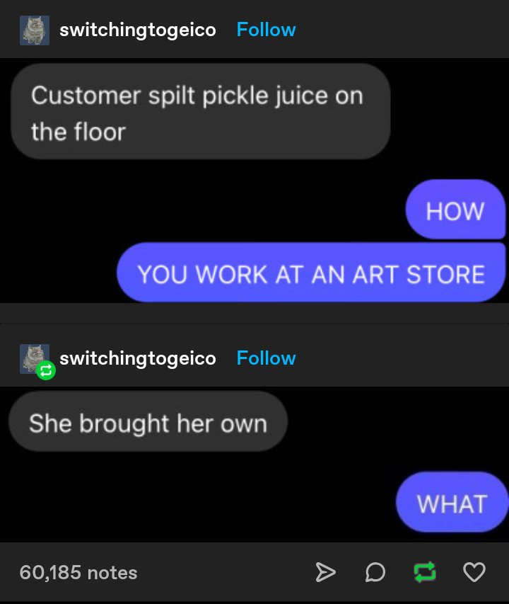 Just art store things. 