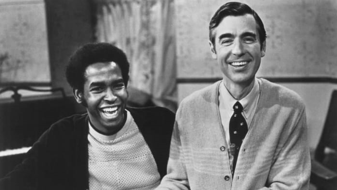 Fred Rogers and FranÃ§ois Clemons (as Officer Clemmons on Mister Rogers' Neighborhood) was the first black actor to have a recurring role on a children's show, circa 1972.