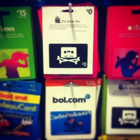 Pirate Bay gift card!