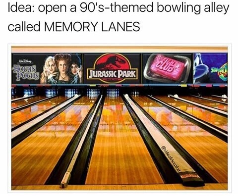 I could bowl here.